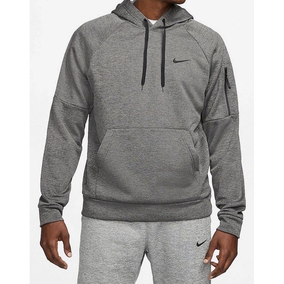 Nike Other - Nike Mens Therma-Fit Training Hoodie Fleece Pullover Size XL Gray DQ4834-071